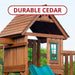 Swing-N-Slide Knightsbridge Deluxe Wood Complete Play Set