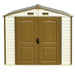 Duramax 8x6 StoreAll Vinyl Shed with Foundation