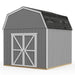 Handy Home DIY Braymore 10 ft. x 10 ft. Wooden Storage Shed with Flooring Included
