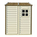 Duramax 8x6 StoreAll Vinyl Shed with Foundation