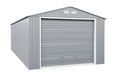 Duramax 12x20 Imperial Metal Garage Lite Gray w/Off White Trim