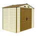 Duramax 8x6 StoreAll Vinyl Shed with Foundation