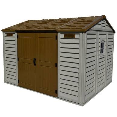 Duramax Apex 10.5' x 8' Vinyl Shed