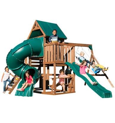 Swing-N-Slide Tellico Terrace Wood Complete Play Set