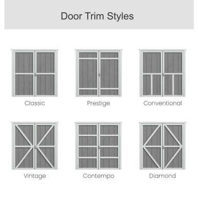 Handy Home DIY Astoria 12 ft. x 12 ft. Wooden Storage Shed with Flooring Included