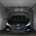 Duramax Imperial Metal Garage Dark Gray with White Trim 12x20