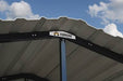 Arrow Powder Coated Steel Carport 20 ft. x 20 ft. - Charcoal