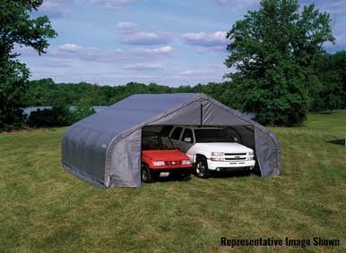 ShelterCoat 22 x 24 ft. Garage Peak Gray STD