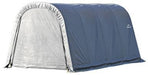 ShelterCoat 10 x 16 ft. Wind and Snow Rated Garage Round Gray STD