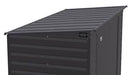 Arrow Select Steel Storage Shed, 10x4, Charcoal