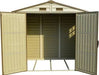 Duramax 8x6 StoreAll Vinyl Shed with Foundation