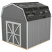 Handy Home DIY Braymore 10 ft. x 10 ft. Wooden Storage Shed with Flooring Included