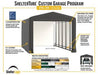 ShelterLogic ShelterTube Wind and Snow-Load Rated Garage, 12x27x10