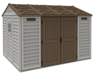 Duramax Apex 10.5' x 8' Vinyl Shed