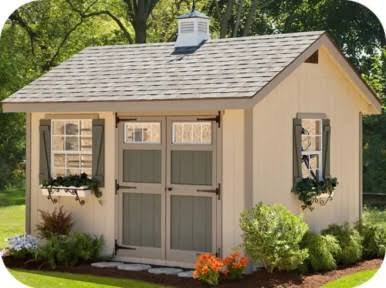 10' x 14' EZ-Fit Heritage Shed Kit