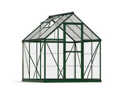 Canopia by Palram Hybrid Hobby 6 ft. x 6 ft. Greenhouse Kit - Hybrid Panels