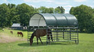 Shelterlogic Corral Shelter 1 3/8" 7.5 oz. Green Cover (Corral panels not included), 12 x 12 ft