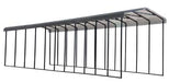 Arrow Carport, 14x51x14, Charcoal