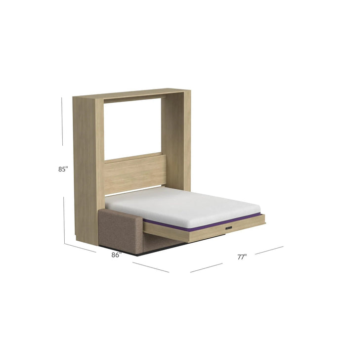 Queen Size Murphy Bed with Couch | Inovabed