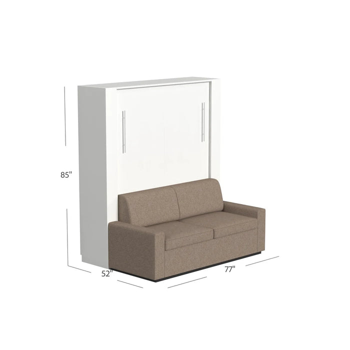 Queen Size Murphy Bed with Couch | Inovabed