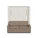 Queen Size Murphy Bed with Couch | Inovabed