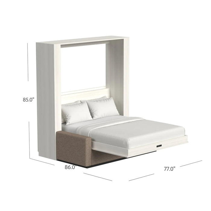 Queen Size Murphy Bed with Couch | Inovabed