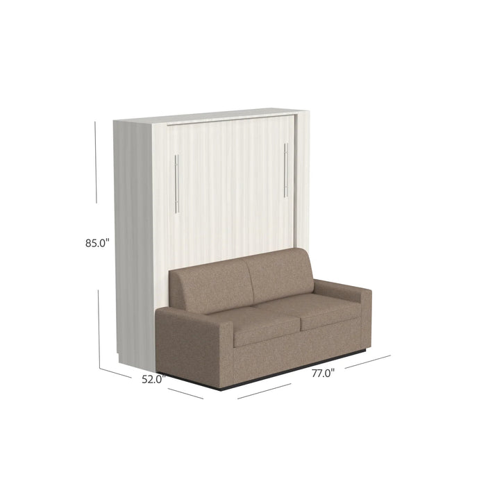 Queen Size Murphy Bed with Couch | Inovabed