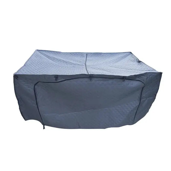 Isolation thermique d'hiver pour tente rigide de toit pour 2-3 personnes, en tissu matelassé, installée à l'intérieur de la structure de la tente, améliore le camping saisonnier.