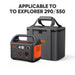 Jackery Explore 500 Portable Power Station and 1 x 100W Solar Panel T1G1SP500G100SP