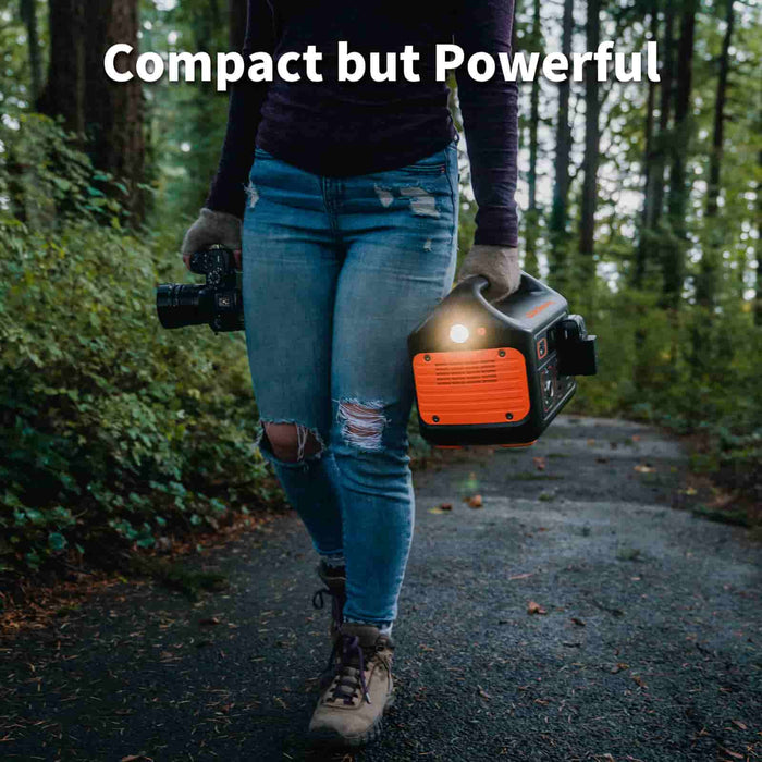 Jackery Explore 500 Portable Power Station and 1 x 100W Solar Panel T1G1SP500G100SP
