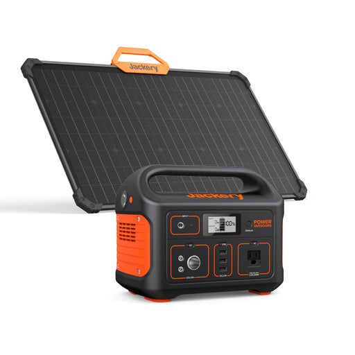 Jackery Explorer 550 Portable Power Station and 1 x 100W Solar Panel JAE5501SP100