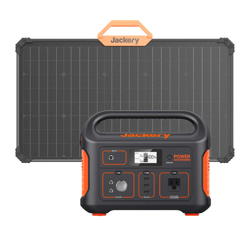 Jackery Explorer 550 Portable Power Station and 1 x 100W Solar Panel JAE5501SP100