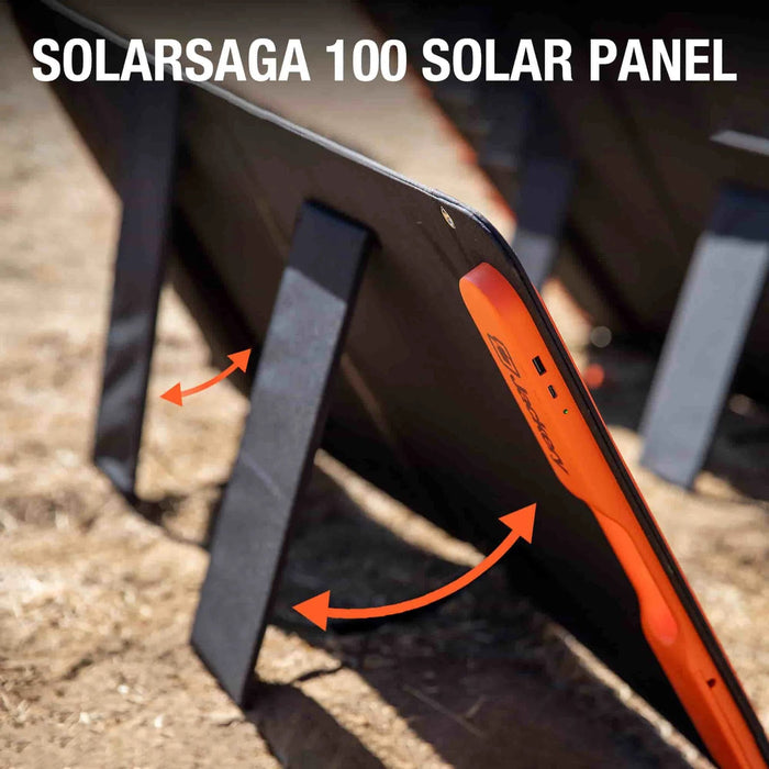 Jackery Explorer 1000 Portable Power Station and 2 x 100W Solar Panels T1G2SP1000G100S P