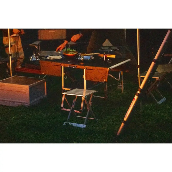 Kitchen Box TentBox–Cuisine de Camp Complète | Camping Vanlife Tente de Toit TentBox