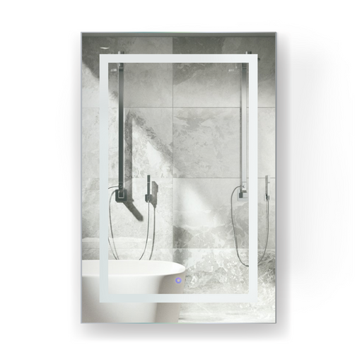 Krugg Svange 24" X 36" LED Medicine Cabinet with Dimmer & Defogger LEFT HINGE SVANGE2436L