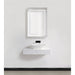 Krugg Svange 24" X 36" LED Medicine Cabinet with Dimmer & Defogger LEFT HINGE SVANGE2436L