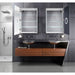 Krugg Svange 2436R  24" X 36" LED Medicine Cabinet with Dimmer & Defogger RIGHT HINGE SVANGE2436R