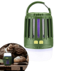 Lampe anti-moustique multifonction pour éclairage et protection en camping, compacte et efficace contre les moustiques.