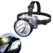 Lampe frontale haute puissance, ultra lumineuse pour le camping sauvage et l'exploration, avec un faisceau puissant de 90 000 lumens.
