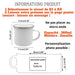 mug camping personnalisé, mug émaillé camping, cadeau saint valentin camping, mug vanlife, tasse camping métal, cadeau aventurier, mug personnalisé prénom, tasse feu de camp, mug outdoor, cadeau couple camping