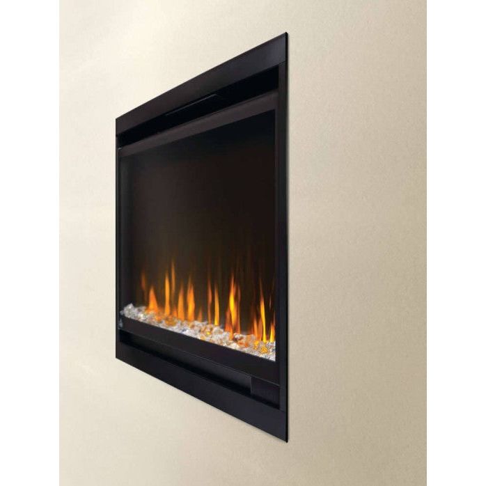Napoleon Alluravision™ 74 Slimline  Wall Mounted Electric Fireplace NEFL74CHS-1