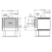 Napoleon Haliburton™ Direct Vent Gas Stove - Millivolt Ignition GDS28-1NSB