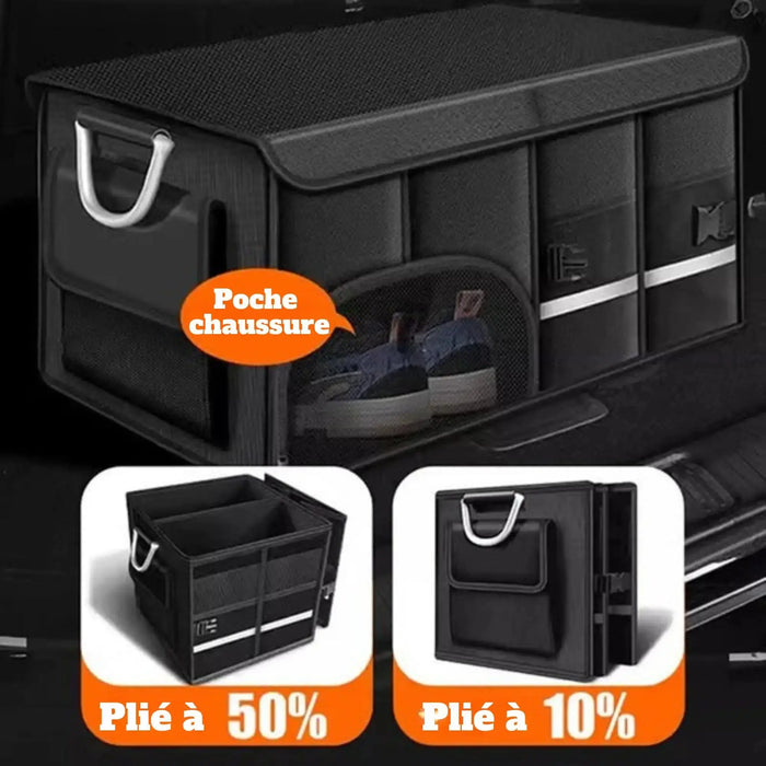 Organisateur de Coffre Pliable Étanche – Grande Capacité 110L Woody’s Camp