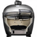 Primo All-In-One Oval X-L 400 Ceramic Charcoal Grill Heavy-Duty Stand, Side Shelves, Ash Tool and Grate Lifter PGCXLC