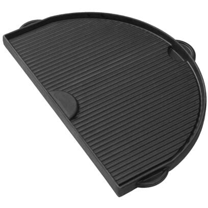 Primo Cast Iron Griddle for LG 300, Flat and Grooved Sides, (1 pc) PG00365