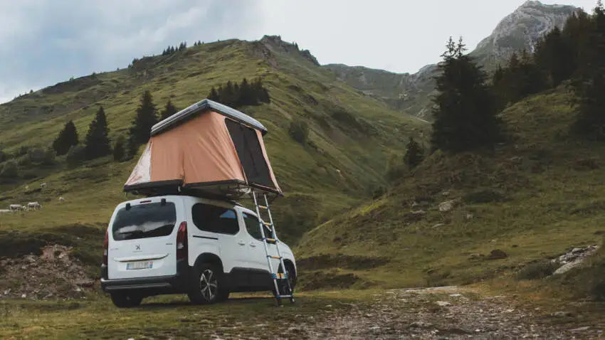 NaïtUp Quatrö Escape–Tente de toit rigide 4 places familiale & Made in France Naïtup