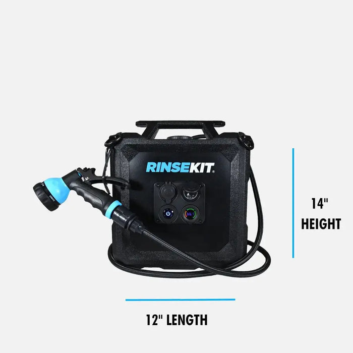 Douche Portable Électrique 15 L – Haute Pression, Batterie Intégrée & Utilisation Nomade Woody’s Camp