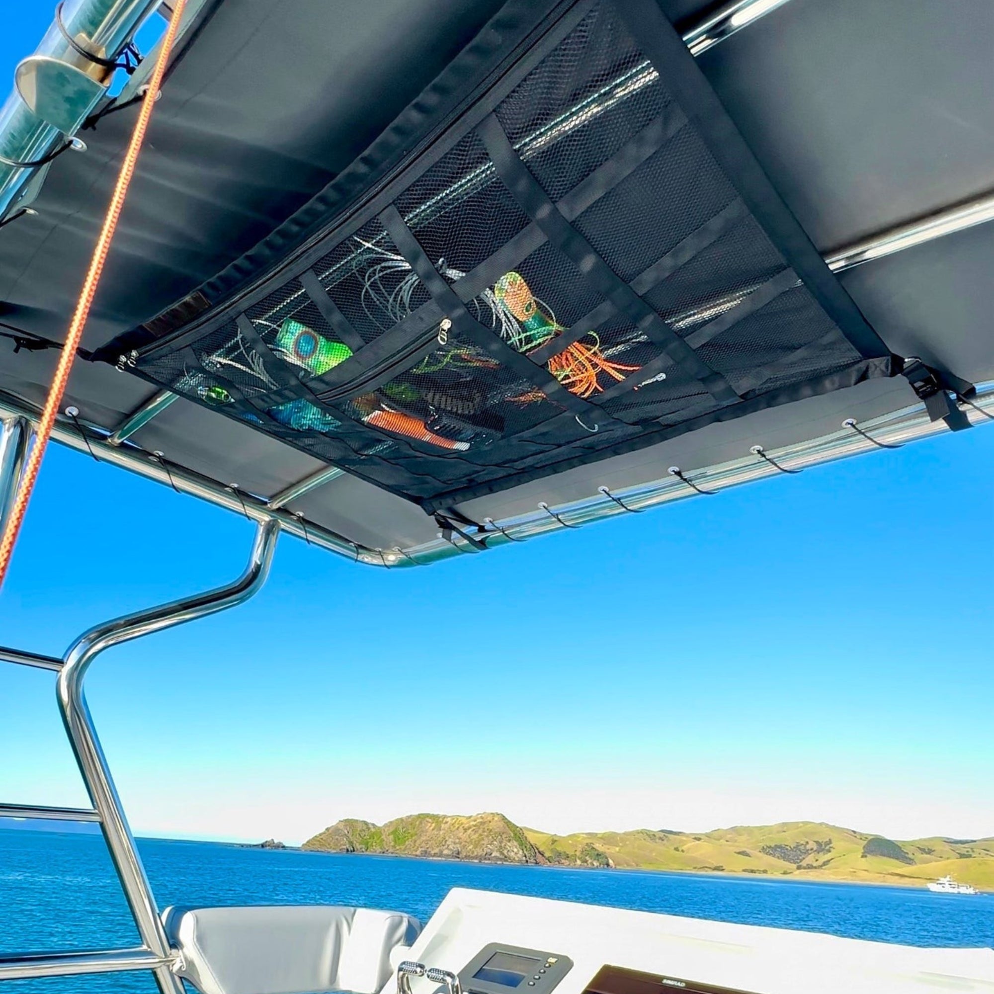 Car Roof Storage Bag - Car Ceiling Storage Net. 