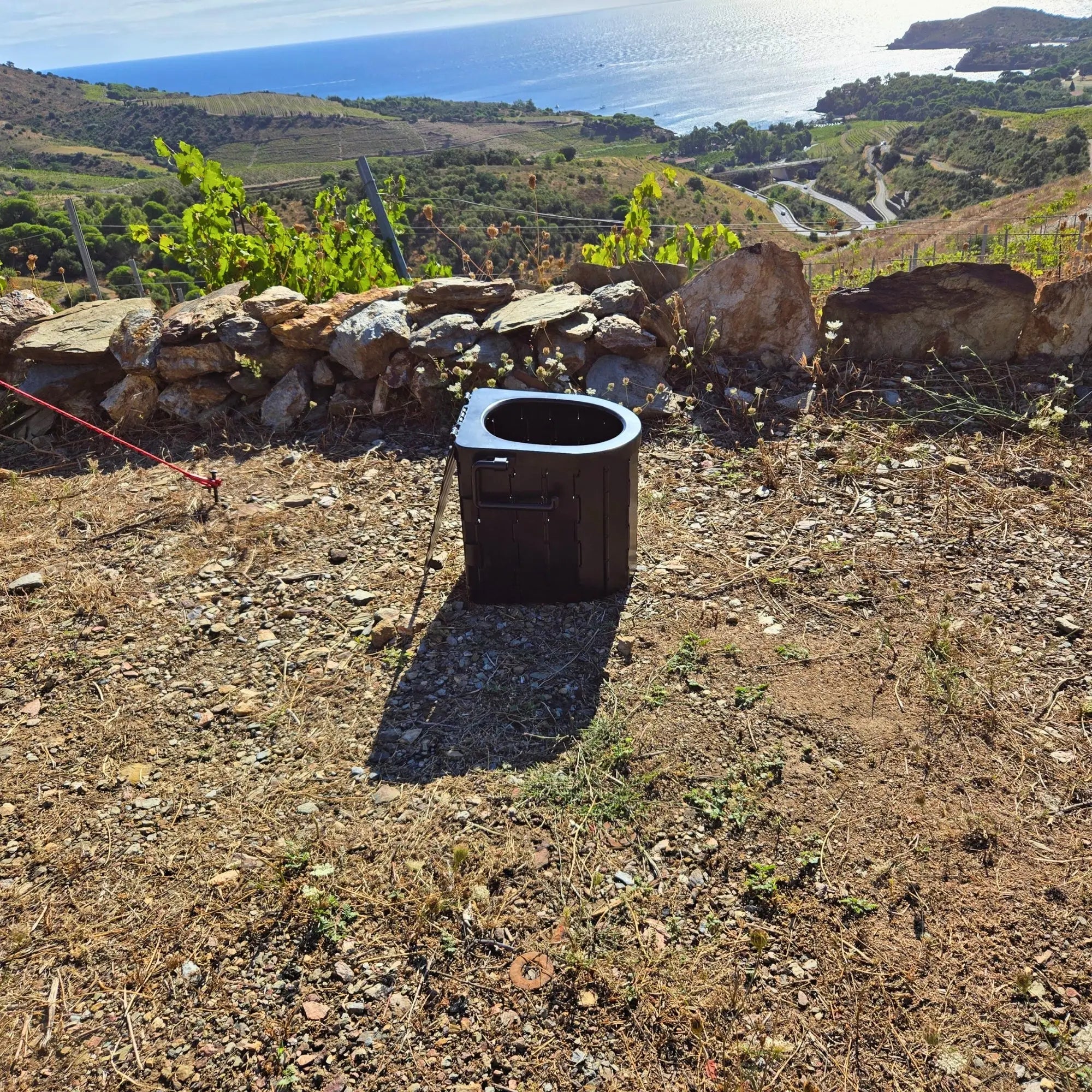Toilette de Camping Pliable :  pour les Aventures en Plein Air