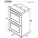 Cosmo 30" Electric Double Wall Oven COS-30EDWC
